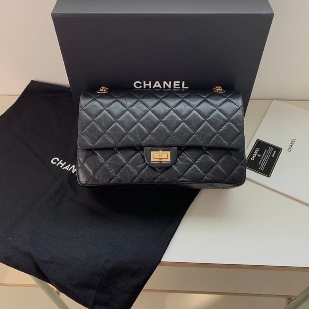 샤넬 2.55 라지 플랩백