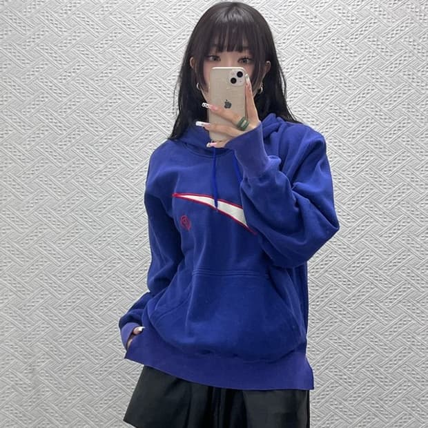 나이키 올드스쿨 레트로 90's 빅스우시 후드티 L C11192
