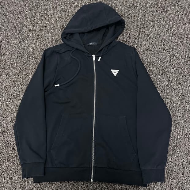 GUESS 게스 여성 후드집업 블랙 90(L)