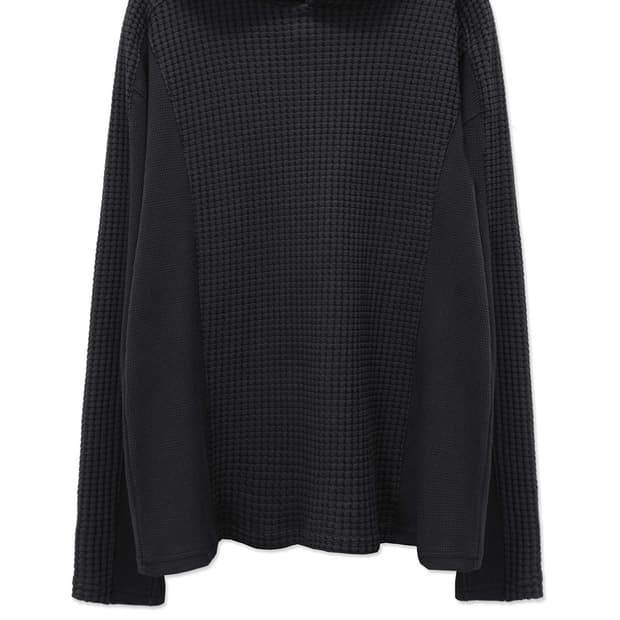 Ignota PANELED HOODIE (BLACK) L