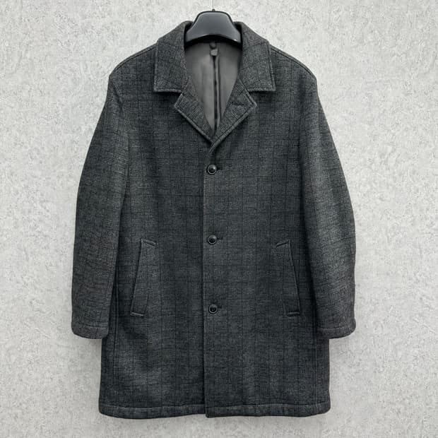 95 시리즈 남자 누빔 울 코트
