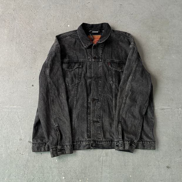 베트멍 x 리바이스 18ss 데님 하이브리드 트러커 아카이브