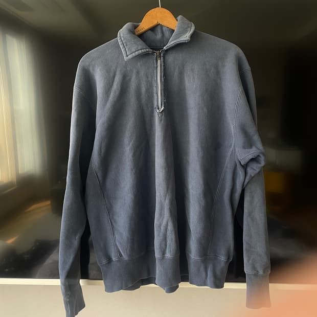 아프레쎄 하프집엎 스웻