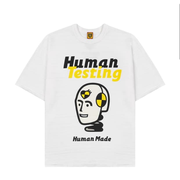 휴먼메이드 휴먼테스팅 에이셉라키 티셔츠 XXL