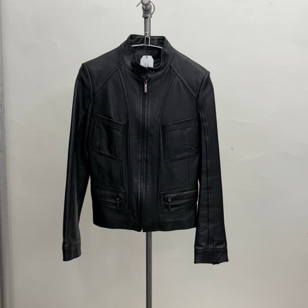 빈티지 가죽 자켓 