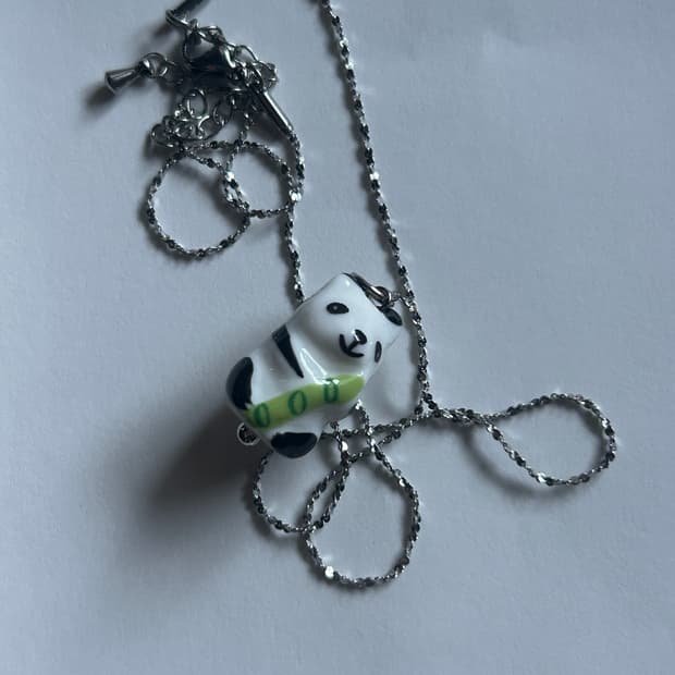 판다 목걸이 