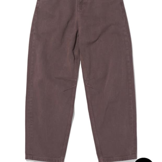 미스치프 롬버스 슬라우치 워시드 진 로즈 브라운 L