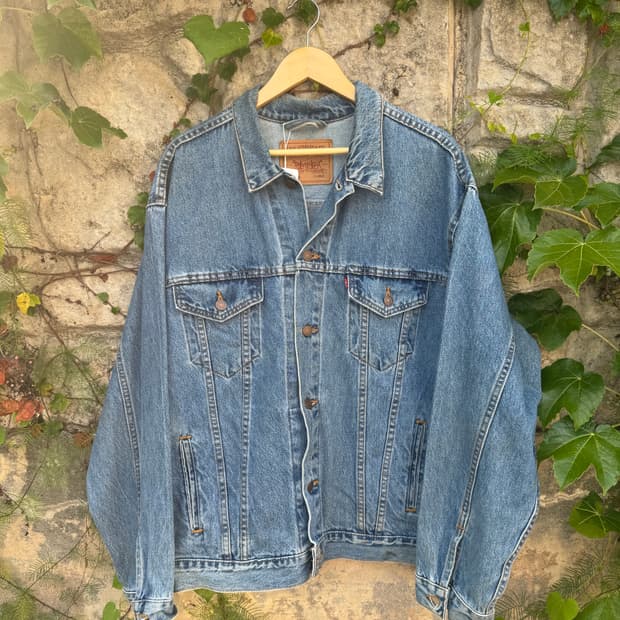 90s levis 리바이스 3rd usa made 데님 트러커 자켓 xl