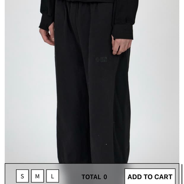 Mpa 바지 L 사이즈MPa CONTRAST COMFORT PANTS  