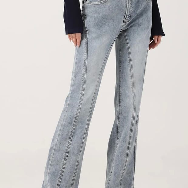 어반드레스 워싱 부츠컷 청바지 연청