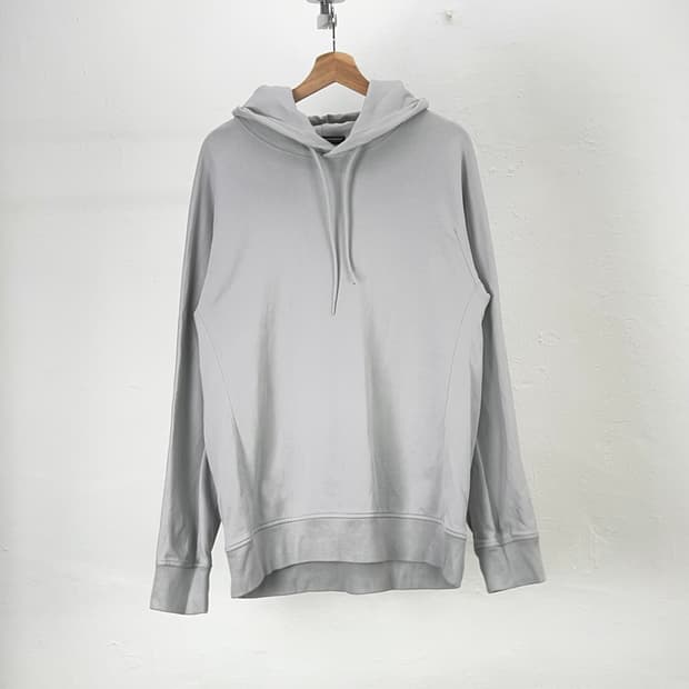 y-3 라이트 그레이 레이어드 스트레치 후디