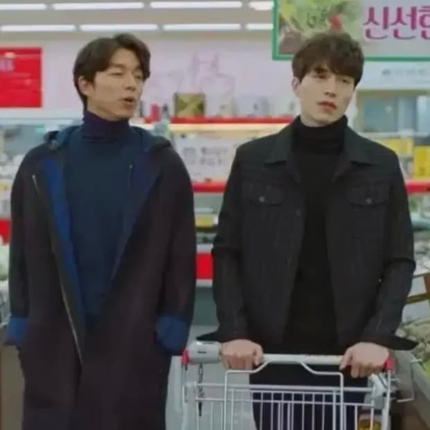 준지 핀 스트라이프 울 트러커 46