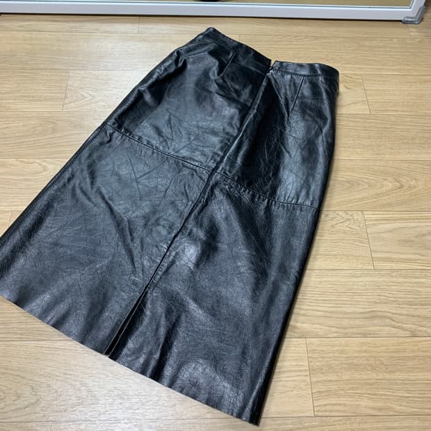 25)Gap 갭 소가죽 스커트