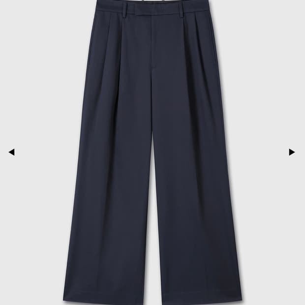 토니웩 코튼 드릴 와이드 팬츠