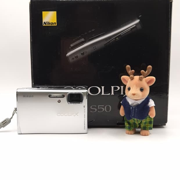 🤍 니콘 쿨픽스 S50 실버 ✨ 박스풀셋