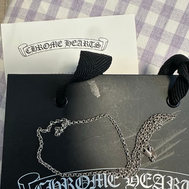 크롬하츠 롤체인 18인치