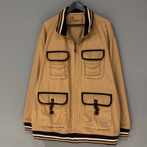 션존 유틸리티 멀티포켓 워크자켓 