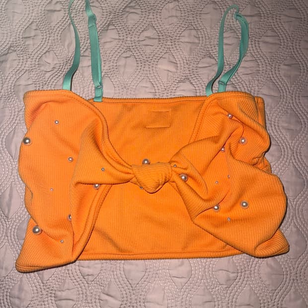 y2k 리본 갸루 탑