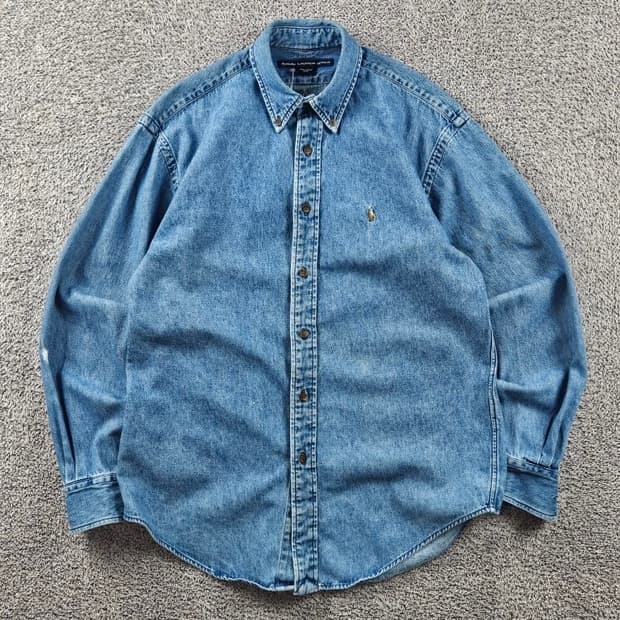 폴로랄프로렌 데님 셔츠 ( 8 / M추정 ) / 11268