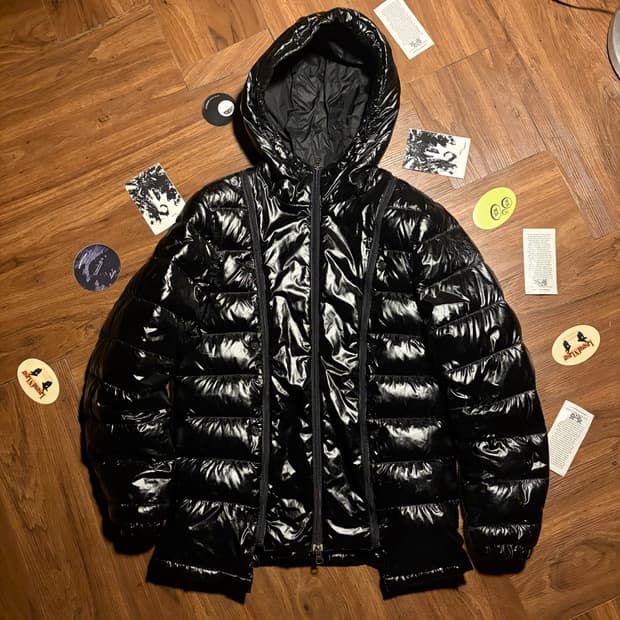 KOLON 3-LAYER PANELED 구스다운 패딩