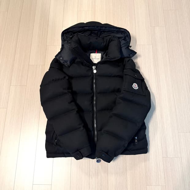 {2사이즈} 몽클레어 몽제네브르 울 패딩 블랙