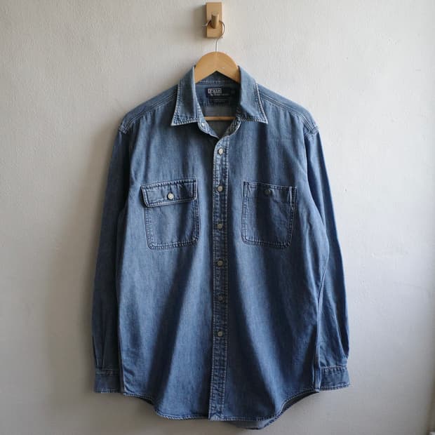 폴로 던가리 데님 셔츠