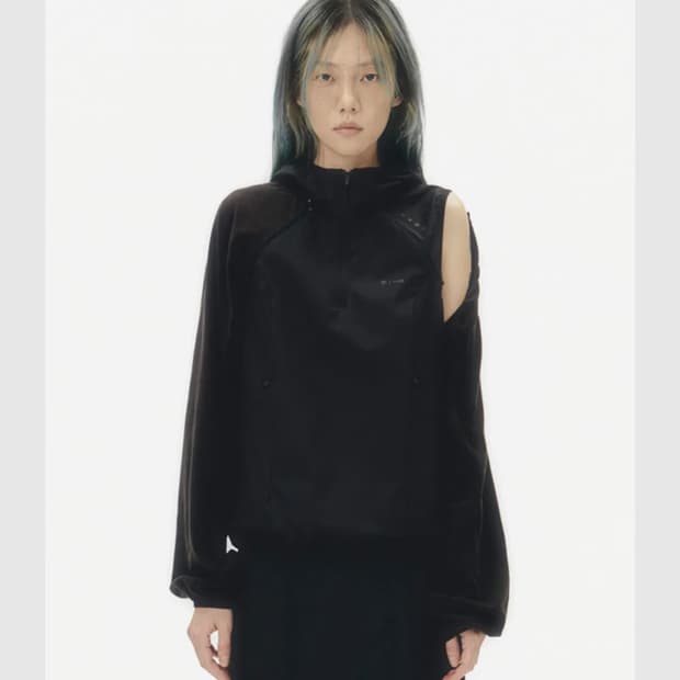 DESCENTE X OJOS 2-way Hoodie Bolero