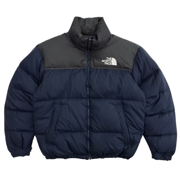 노스페이스 700 눕시 패딩 무광네이비