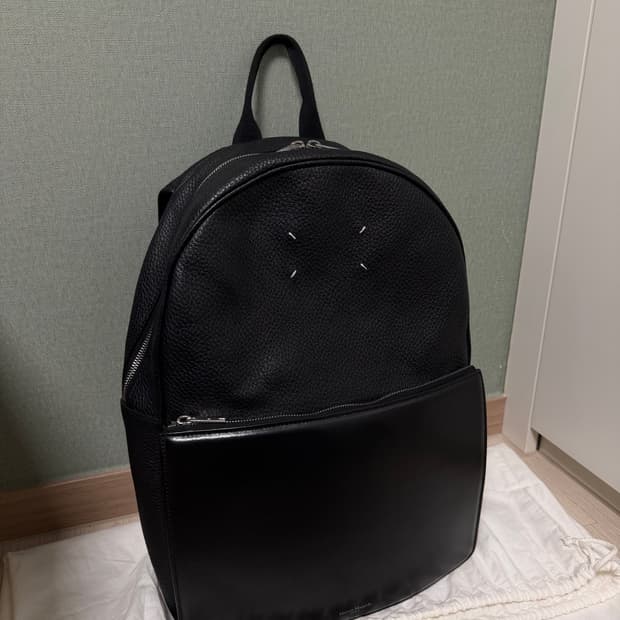 메종 마르지엘라 21ss 레더 백팩 가방