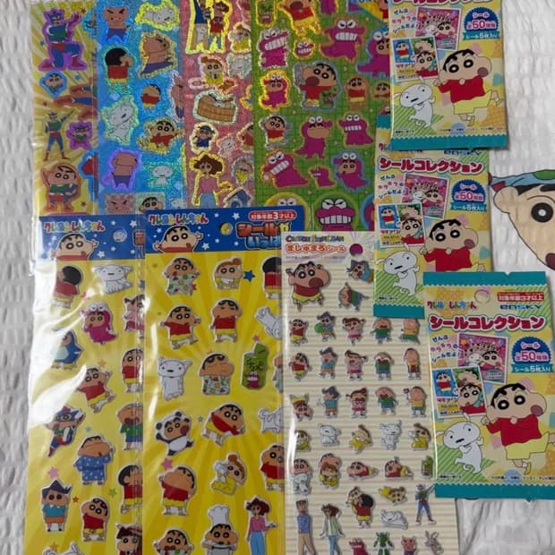 [일본정품] 짱구는  못말려 스티커