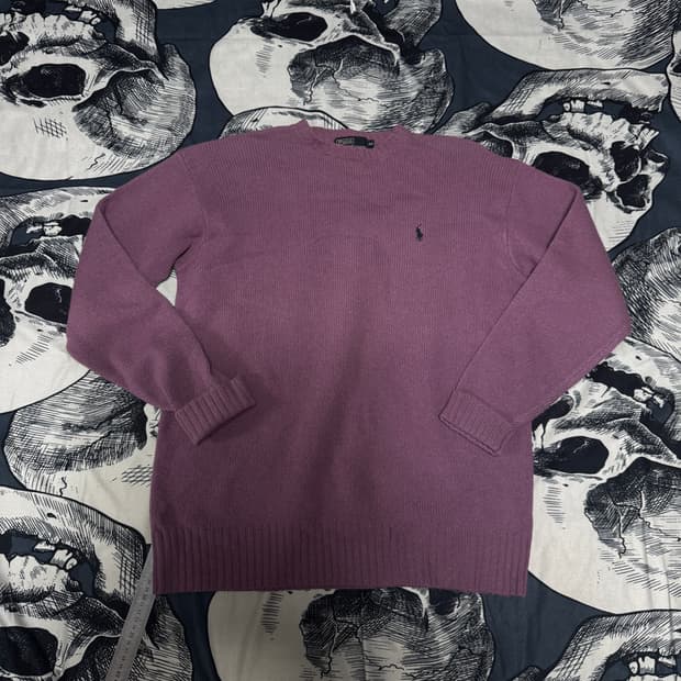 폴로 램스울 니트 100 사이즈