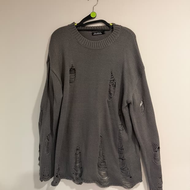 TIDE CARD LGG 디스트로이드 니트