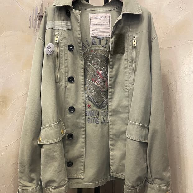 쟈딕앤 볼테르 야상 점퍼 66