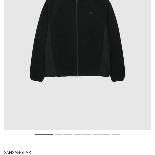 25fw 산산기어 플리스 자켓 1사이즈