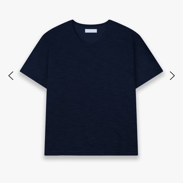 레스 Fin t-shirt (navy)