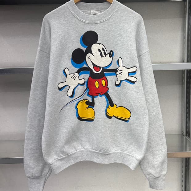 (XL)90'S 디즈니 USA 맨투맨-M1224