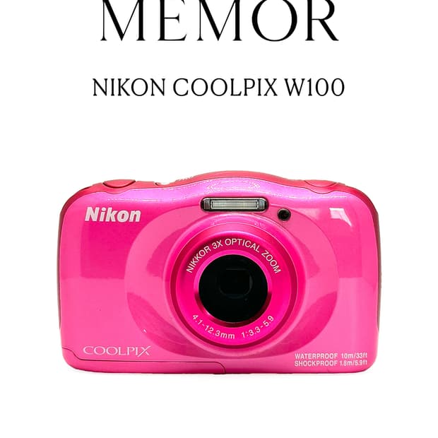 찰스엔터님사용/방수기능💦NIKON COOLPIX W100 니콘 디카