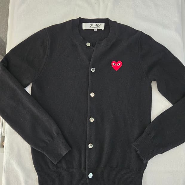 꼼데가르송 가디건 xs