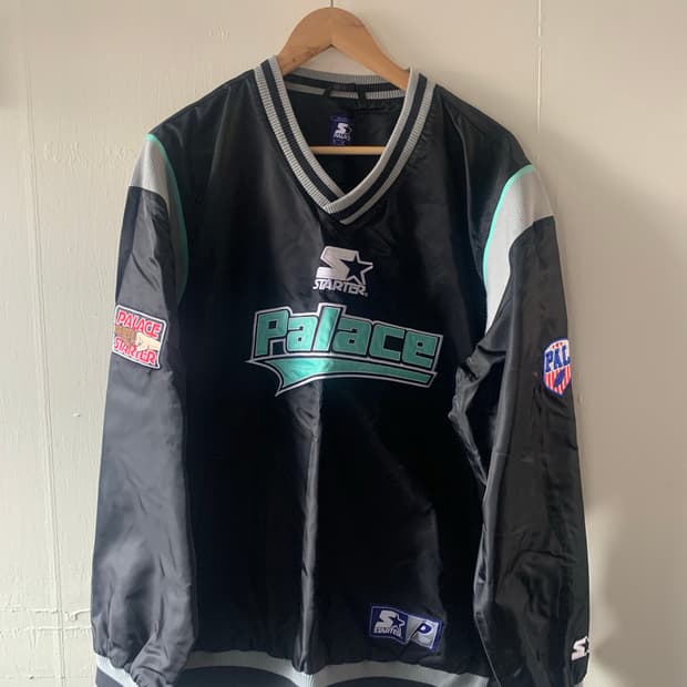 팔라스 스타터 웜업 풀오버 블랙 M