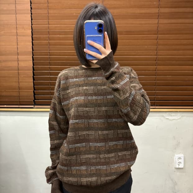 90s Tricots ST Pheal 케이블 울 니트