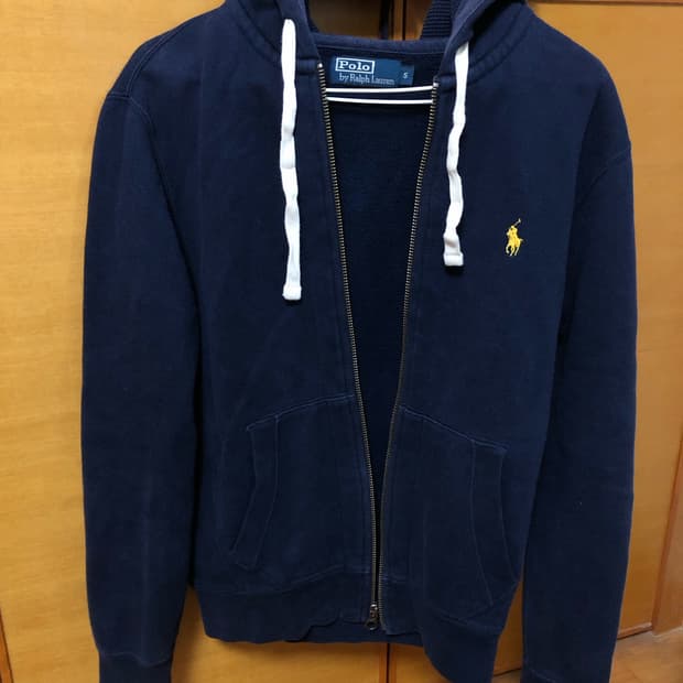빈티지 폴로 후드집업 s