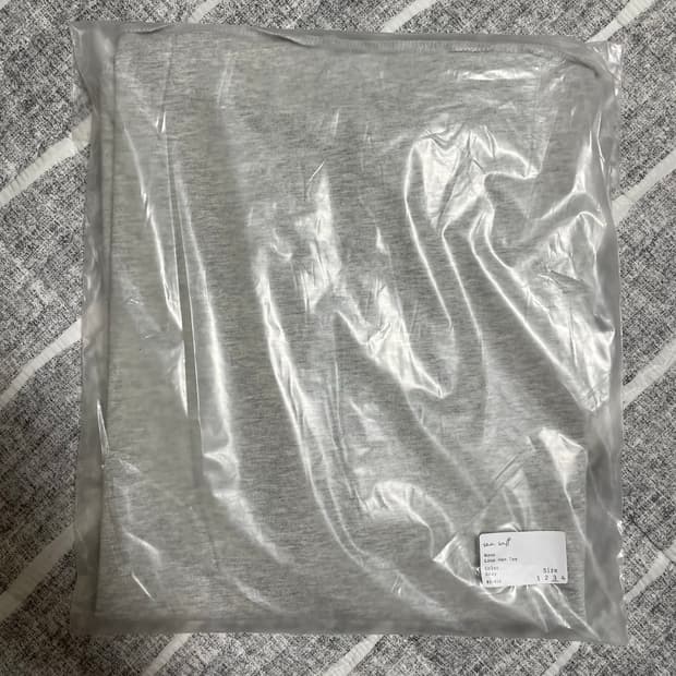 Seasalt Loop hem tee gray 3 size