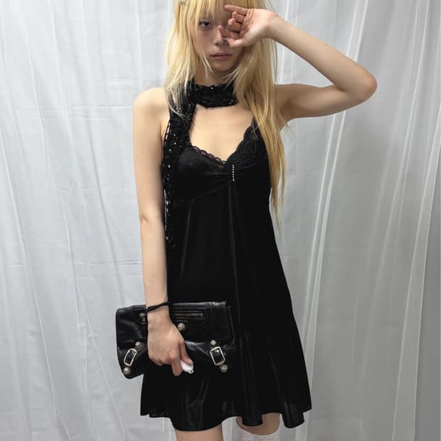[Dark Romantic] Slip Dress