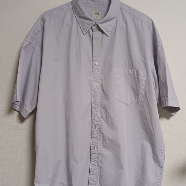 어나더오피스
Huge Garment Shirt 

Dove Gray 컬러