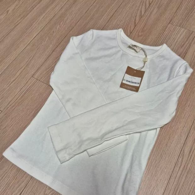 (새상품) 글로니 3/4 G 클래식 티셔츠 화이트/블랙