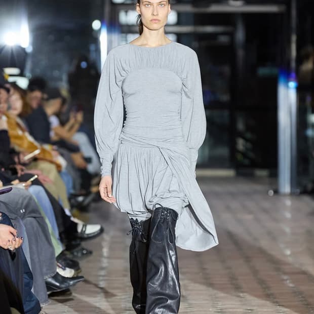 [S]팔로마울 Tapioca 모달 드레스/그레이