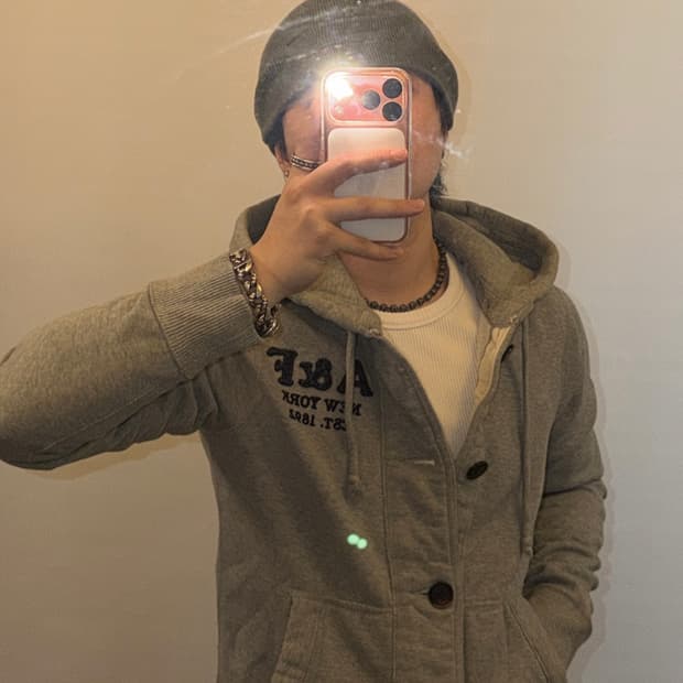 아베크롬비 y2k 후드 자켓