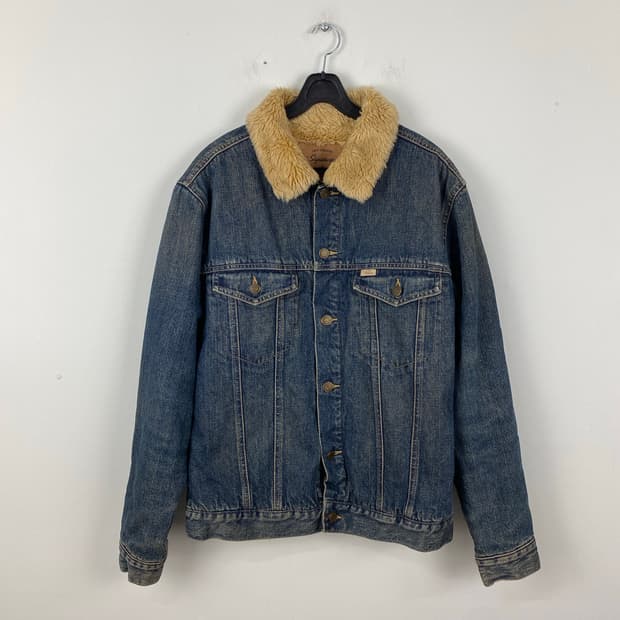 리바이스 시그니처 쉐르파 양털 데님 자켓 M