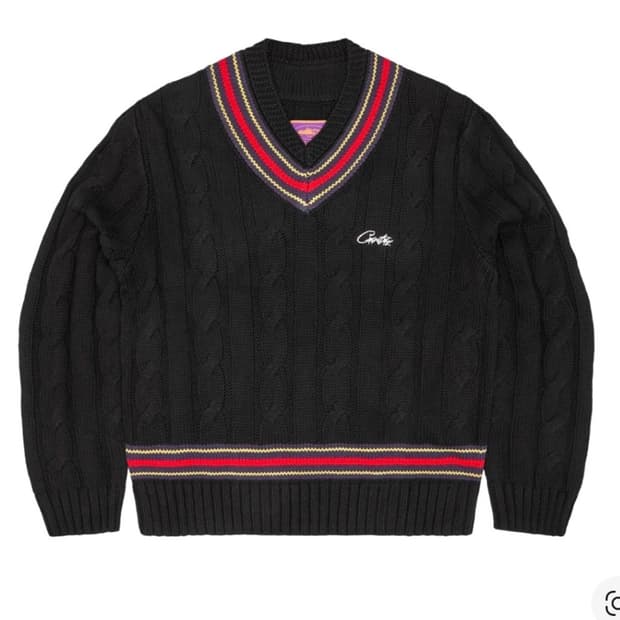 코르테이즈 윔블던 니트 m 새상품