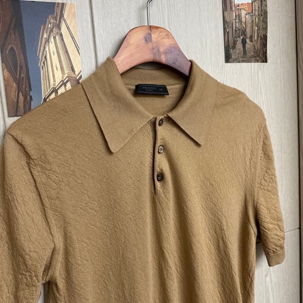 프라다 크랙 썸머 pk 반팔 니트